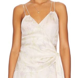 L’Academie Loulou Top in Ivory Multi